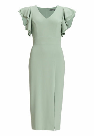 Nitalie dress Pistachio Green - Dresses Boutique B.V.