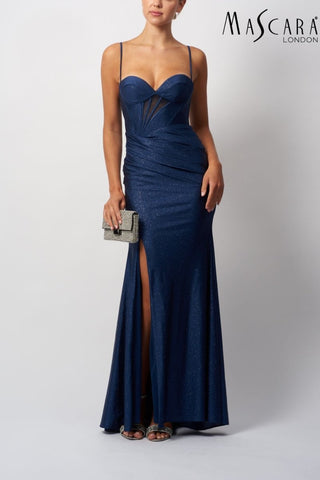 Odana dress Airforce - Dresses Boutique B.V.