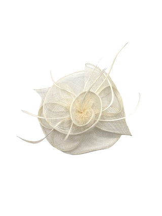 Olan fascinator Beige - Dresses Boutique B.V.