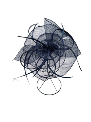 Olan fascinator Navy - Dresses Boutique B.V.