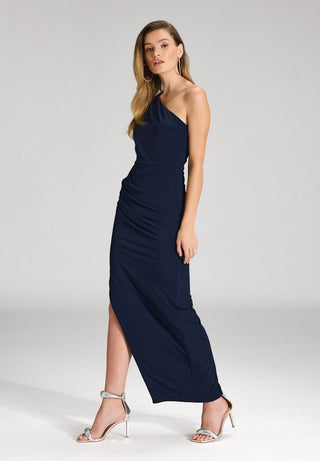 Omna dress Navy - Dresses Boutique B.V.
