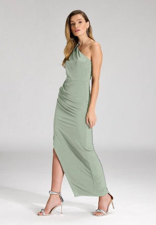 Omna dress Pistachio Green - Dresses Boutique B.V.