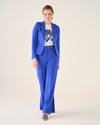 Plain wide pantalon - Dresses Boutique B.V.