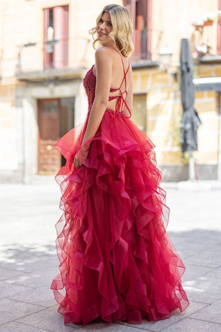 Raziana dress Rio red - Dresses Boutique B.V.