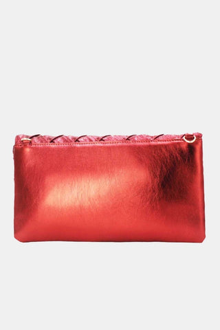 Ricci clutch Burgundy - Dresses Boutique B.V.