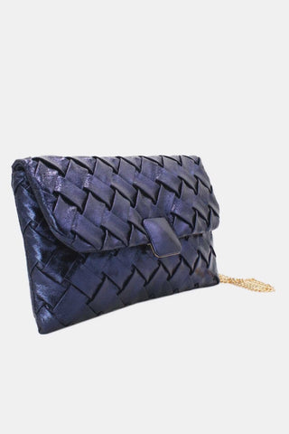 Ricci clutch Navy - Dresses Boutique B.V.