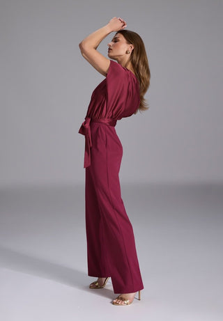 Sanni jumpsuit Ruby red - Dresses Boutique B.V.