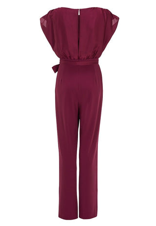 Sanni jumpsuit Ruby red - Dresses Boutique B.V.