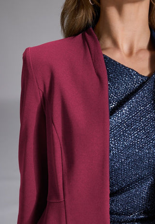 Tina blazer Ruby red - Dresses Boutique B.V.