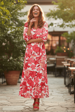 Sandy flower dress - Dresses Boutique B.V.