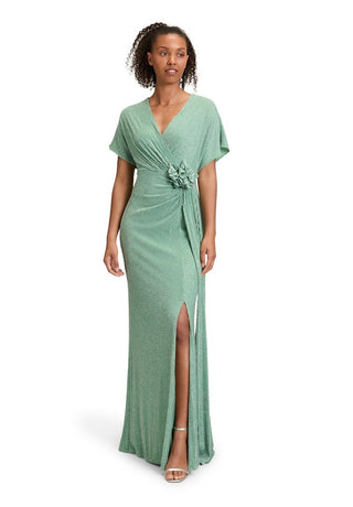 Sanielle dress Green Silver - Dresses Boutique B.V.