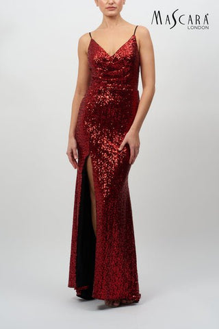 Sannela dress Red - Dresses Boutique B.V.