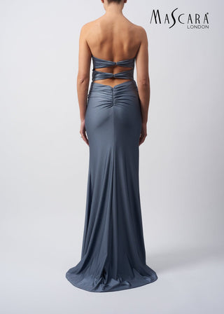 Sarita dress MC162172 Charcoal - Dresses Boutique B.V.