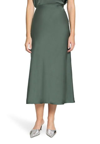 Satijnen rok Evening Green - Dresses Boutique B.V.