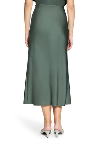 Satijnen rok Evening Green - Dresses Boutique B.V.