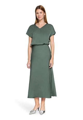 Satijnen rok Evening Green - Dresses Boutique B.V.