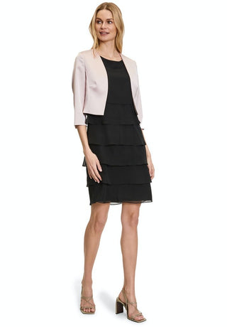 Satin bolero jkt Foggy rose - Dresses Boutique B.V.