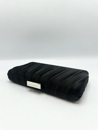 Satinelle clutch Black - Dresses Boutique B.V.