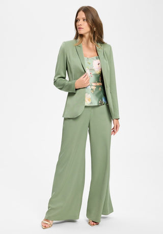 Satin single - button blazer - Dresses Boutique B.V.