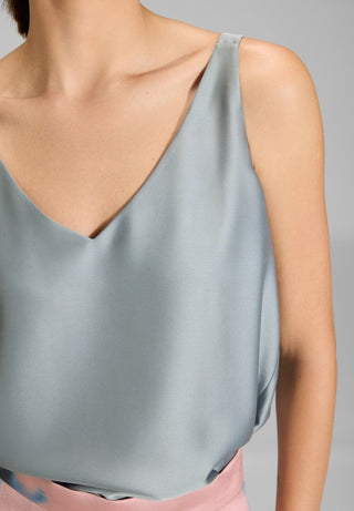 Satin sleeveless top - Dresses Boutique B.V.
