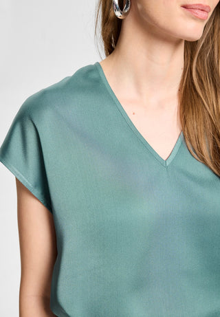 Satintopwithv-neckTealGreen__6