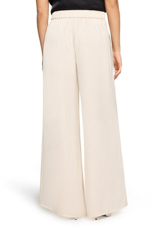 Satin wide pants Champagne Sorbet - Dresses Boutique B.V.