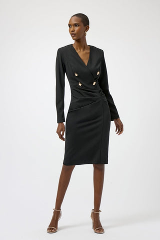 Scuba Crepe Sheath Dress - Dresses Boutique B.V.