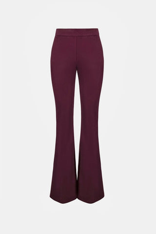 Scuba Suede Flared Pull - On Pants - Dresses Boutique B.V.