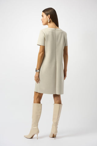 Scuba suede dress - Dresses Boutique B.V.