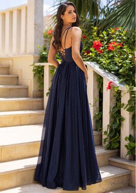 Selinne dress 0931 Twilight blue - Dresses Boutique B.V.