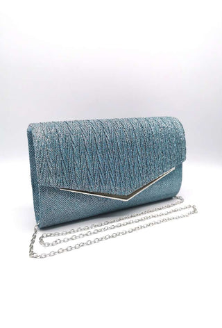 Selma clutch Lightblue - Dresses Boutique B.V.
