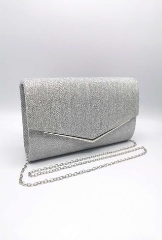Selma clutch Silver - Dresses Boutique B.V.