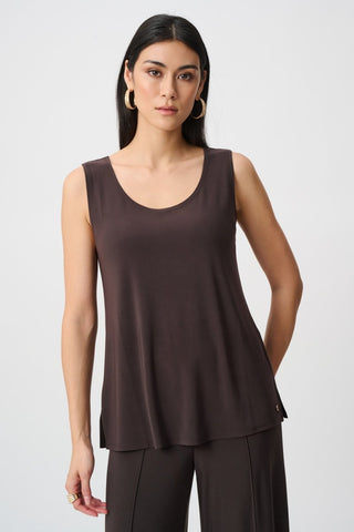 Silky Knit Scoop Neck Camisole - Dresses Boutique B.V.