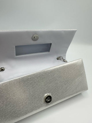 Simpla clutch Silver - Dresses Boutique B.V.