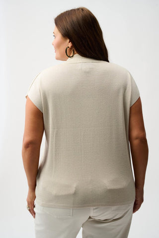 Sleeveless pullover Birch / Silver - Dresses Boutique B.V.