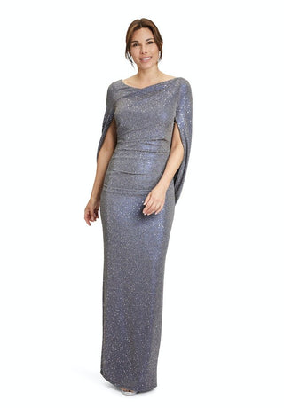 Sparkla dress Blue Gold - Dresses Boutique B.V.