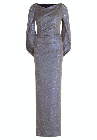 Sparkla dress Blue Gold - Dresses Boutique B.V.