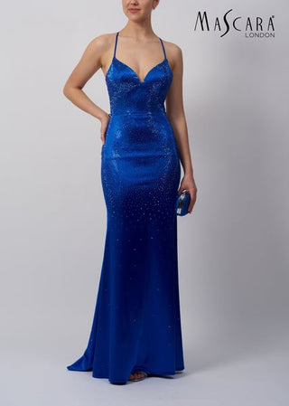 Stefina dress MC11327 Royal - Dresses Boutique B.V.