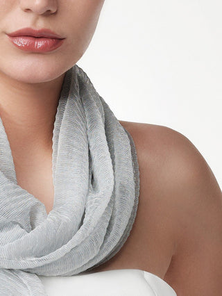 Stola S143 Silver - Dresses Boutique B.V.