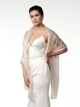 Stola S144 Champagne - Dresses Boutique B.V.