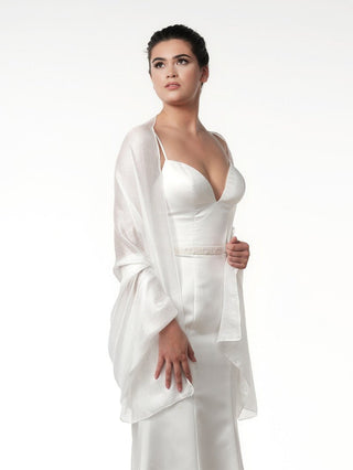 Stola S144 Ivory - Dresses Boutique B.V.