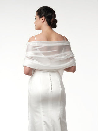 Stola S144 Ivory - Dresses Boutique B.V.