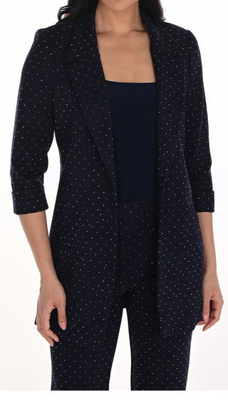 Strass long blazer - Dresses Boutique B.V.