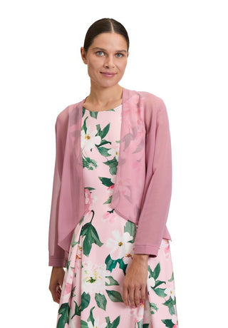 Tiana chiffon jacket Desert Rose - Dresses Boutique B.V.