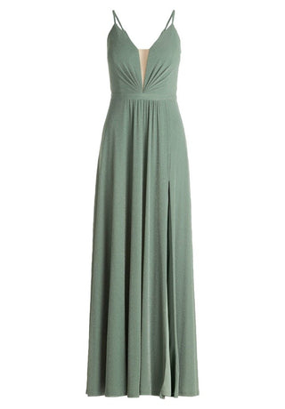 Tiani dress Green Silver - Dresses Boutique B.V.