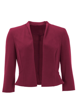 Tina blazer Ruby red - Dresses Boutique B.V.