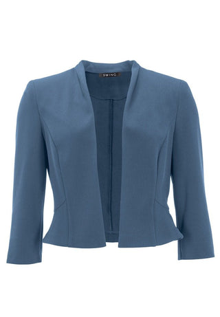 Tina blazer Timeless Blue - Dresses Boutique B.V.