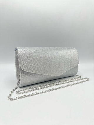 Tinna clutch Silver - Dresses Boutique B.V.