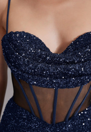 Tricia Lee dress Navy - Dresses Boutique B.V.