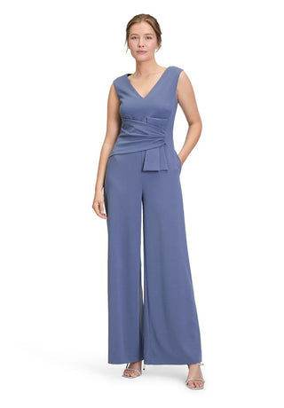 Vincy jumpsuit Tansanit Blue - Dresses Boutique B.V.